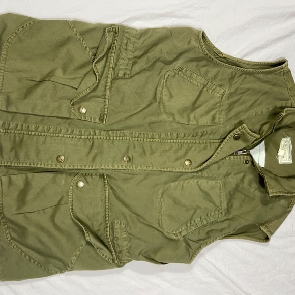 current/elliot green cargo vest - Picture 2 of 6